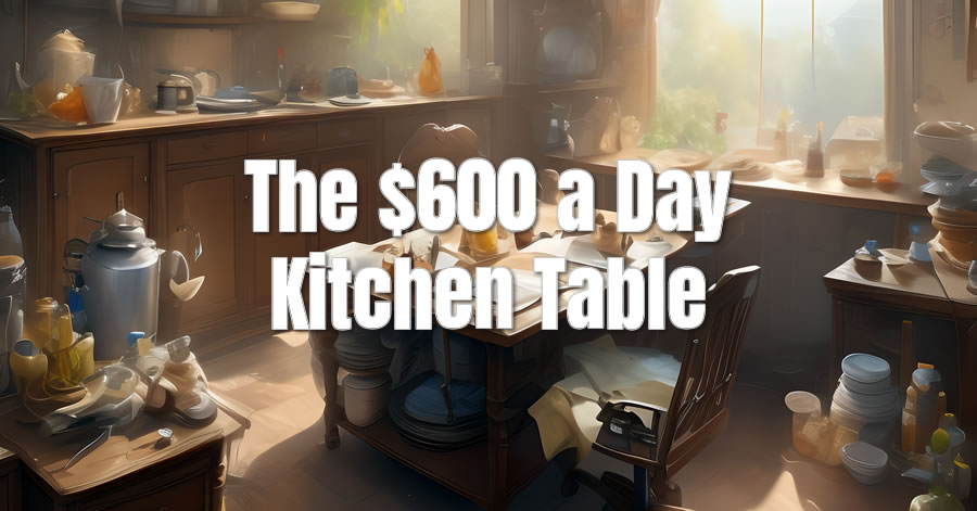 Unearth the Secret to a $600 per Day Business from Your Kitchen Table – No Products, Websites or Tech Knowledge Required
