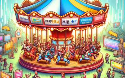 A Whimsical Ride Through EasyHits4U, Where Website Traffic Meets Carousel Fun!